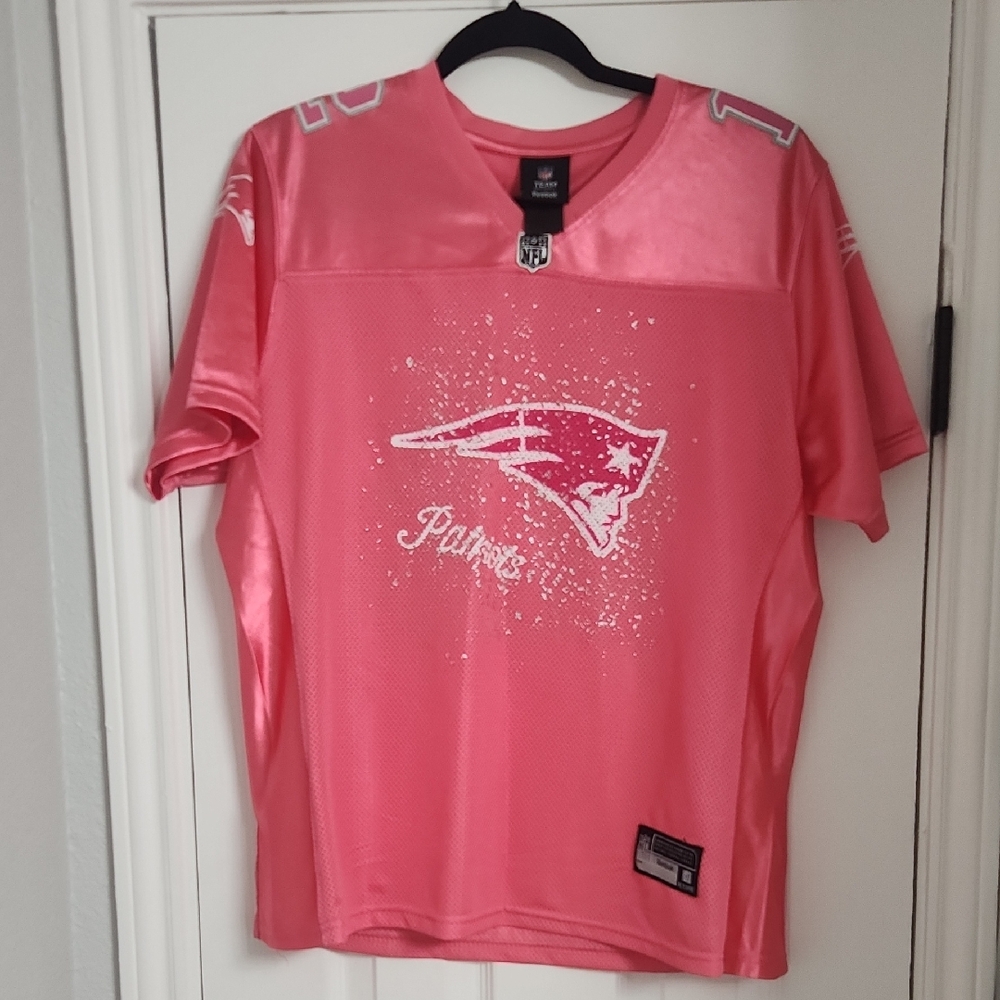 Reebok Pink Patriots Women's Jersey